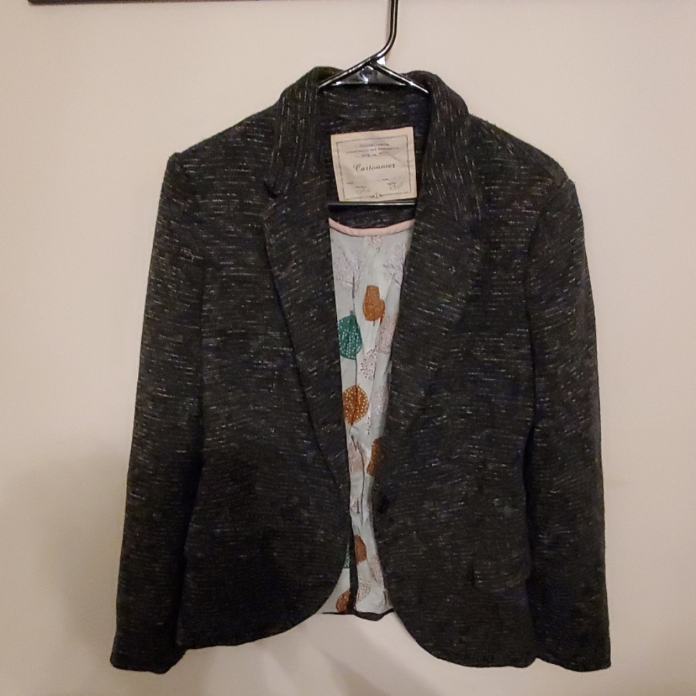 Anthropologie Cartonnier blazer